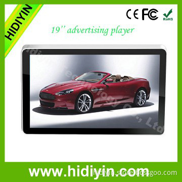 19 inch bus wifi lcd wifi advertising player